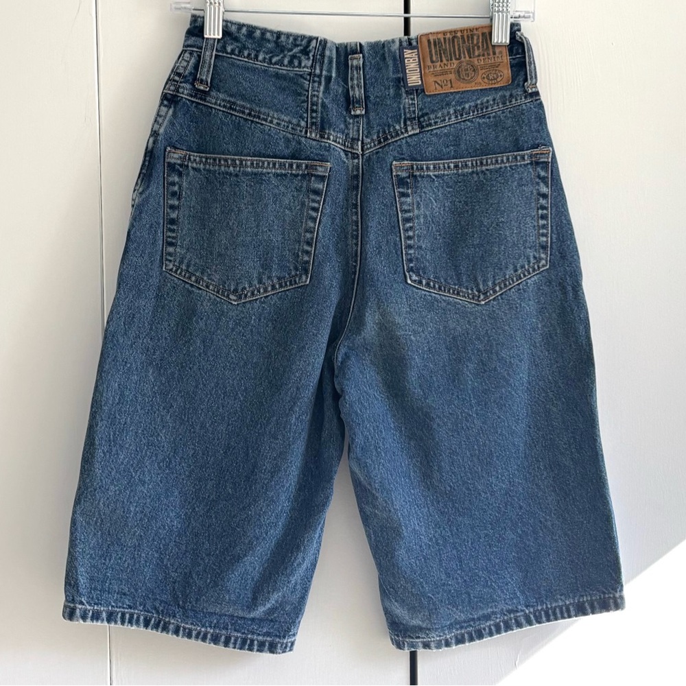 UNIONBAY Oversized Long Denim Shorts Size Small - Picture 6 of 11